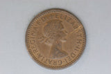 1954 - UK - Farthing - VF