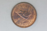 1954 - UK - Farthing - VF