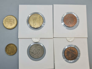 Argentina - Centavo - 6 Coins from 1940s to 1970s