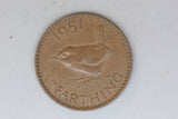 1951 - UK - Farthing - VF