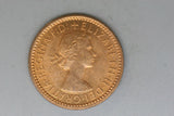 1956 - UK - Farthing - aUNC