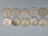 UK - 10 sixpence from 1947 to 1951 - KGVI