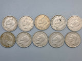 UK - 10 sixpence from 1947 to 1951 - KGVI