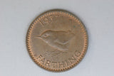 1937 - UK - Farthing - VF