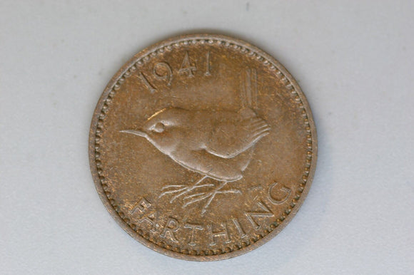 1941 - UK - Farthing - VF