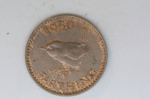 1950 - UK - Farthing - VF