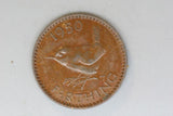 1950 - UK - Farthing - VF