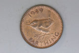 1949 - UK - Farthing - VF