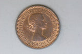 1956 - UK - Farthing - aUNC