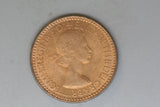 1953 - UK - Farthing - Obverse 2, Reverse B - VF