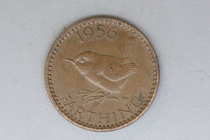 1956 - UK - Farthing - gVF