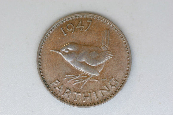 1947 - UK - Farthing - VF