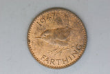 1947 - UK - Farthing - VF