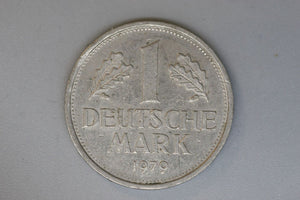 1979 - G - Germany - 1 Deutsche Mark Coin - F