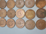 UK - New Halfpenny - 25 coins from  1970's