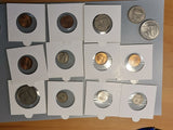 Malaysia - Sen - 14 Coins from 1970's & 1980's