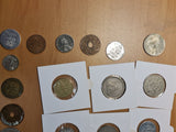 World - 20 Foreign Coins - All Interesting