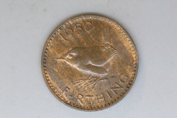 1950 - UK - Farthing - EF