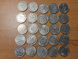 Germany - Pfennig - 146 coins from 1950 to 1994, 22DM face value