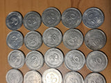 Germany - Pfennig - 146 coins from 1950 to 1994, 22DM face value