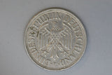 1956 - F - Germany - 1 Deutsche Mark Coin - F