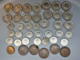 Netherlands - Cents - 41 coins from 1970 to 1980