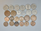 Netherlands - Cents - 24 coins from 1960 to 1969