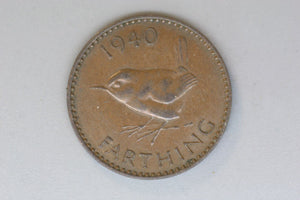 1940 - UK - Farthing - VF