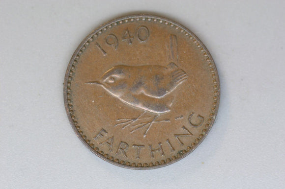 1940 - UK - Farthing - VF