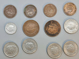 Netherlands - Cents - 12 coins from 1948 - 1959