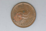 1956 - UK - Farthing - gVF