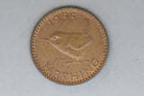 1955 - UK - Farthing - gVF