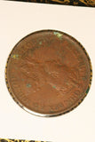 1927 L - Australia Penny - VG+.