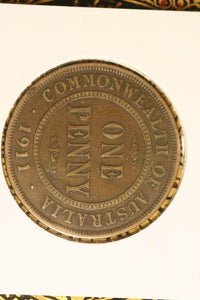 1911 - Australia Penny - aVG