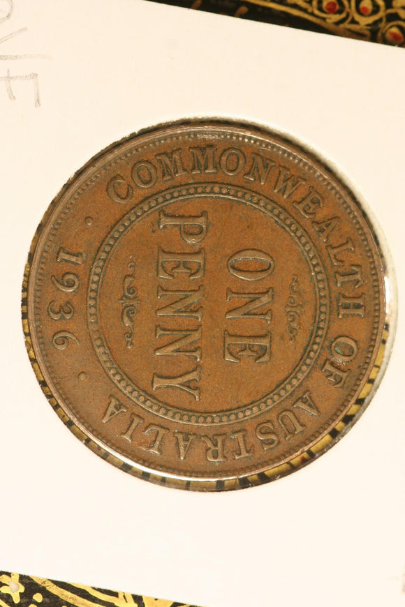 1936 - Australia Penny - VF