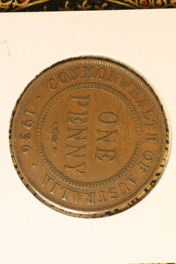 1936 - Australia Penny - aVF