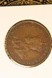 1934 - Australia Penny - gF / Problem Coin