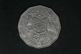 1975  - Australia $0.50 - gVF. Coat of Arms