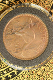 1964 - M. - Australian Penny - UNC - Multiple Lamination Errors