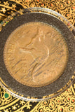 1950 - Y. - Australian Penny - gEF - Light Doubling of '5' and 'P'