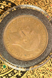 1950 - Y. - Australian Penny - gEF - Light Doubling of '5' and 'P'