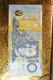 Australian 10 dollar polymer note. MacFarlane ? Evans. BF93 Serial