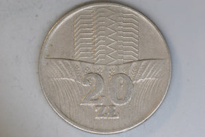 1976 - Poland - 20 Zloty Coin - F