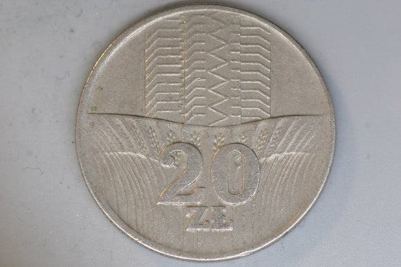 1976 - Poland - 20 Zloty Coin - F