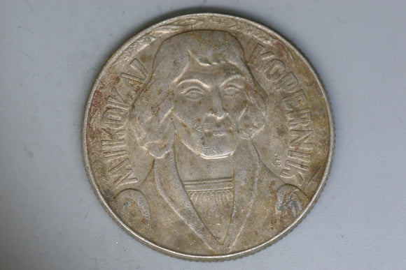 1965 - Poland - 10 Zloty Coin - Kopernik - F