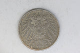 1920 - Germany - 5 Pfennig Coin - Wilhelm II - Iron - G