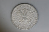 1947 - Austria - 50 Groschen Coin - F