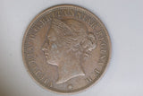 1894 - Jersey - 1/12 (Twelfth) Shilling Coin - gF