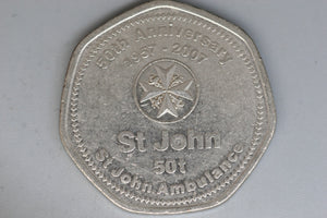 2007 - Papua New Guinea - 50 Toea Coin - St Johns Ambulance - VF