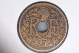 1937 - French Indochina - 1/2 Cent Coin - F